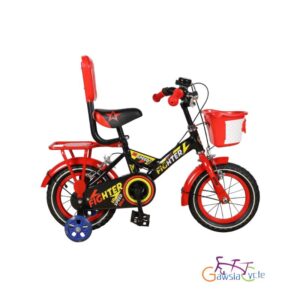 12 Red Duranta Steel Bicycle for Kids