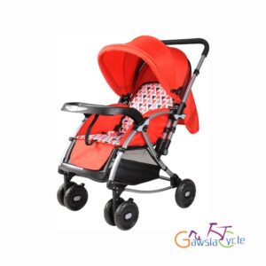 720W BBH Baby Stroller Red