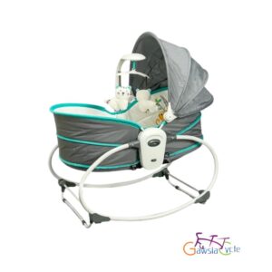 Mastela 5 in 1 Multifunctional Rocker and Bassinet Gray