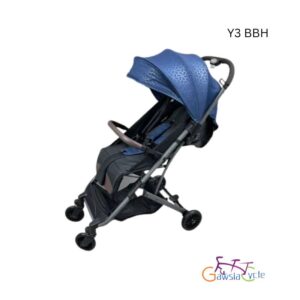 Y3 BBH Yoga Portable Luggage Strollers Blue Side
